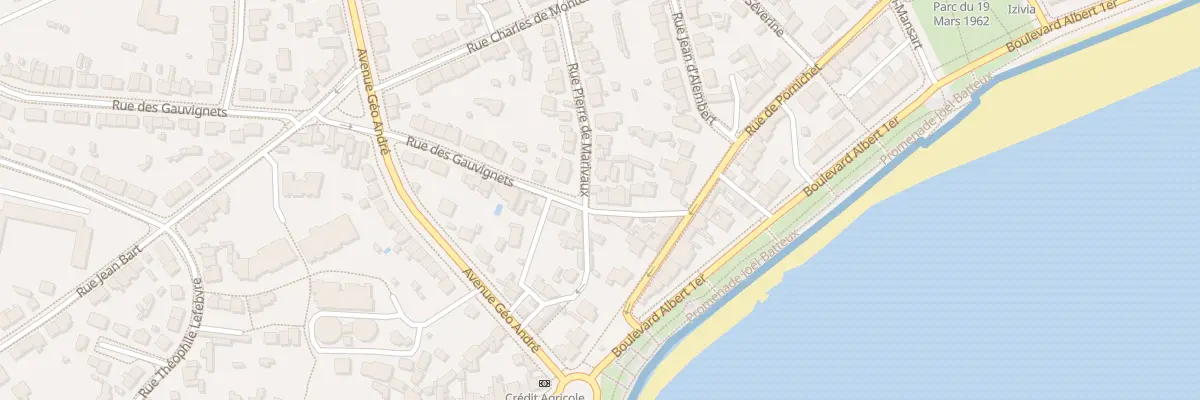 Plan du 12 Rue des Gauvignets à Saint-Nazaire