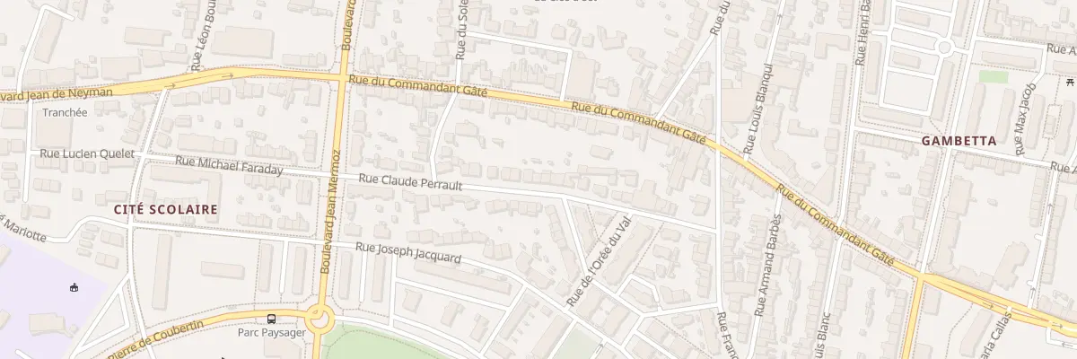 Plan du 36 Rue Claude Perrault à Saint-Nazaire