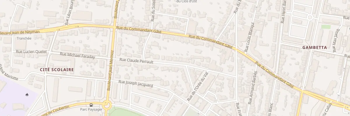 Plan du 38 Rue Claude Perrault à Saint-Nazaire