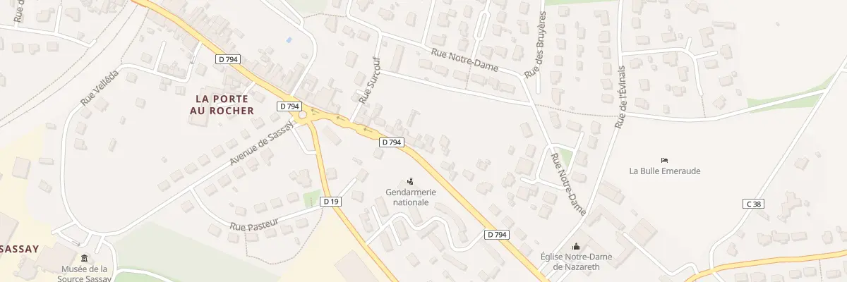 Plan du 87 Rue de l’Abbaye à Plancoët
