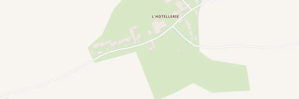 Plan du 2 L’Hôtellerie à Trédias