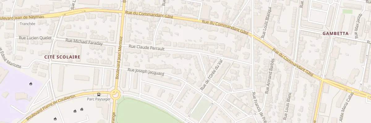 Plan du 19 Rue Claude Perrault à Saint-Nazaire
