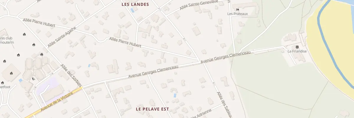 Plan du 13 Av Georges Clemenceau à Noirmoutier-en-l’Île