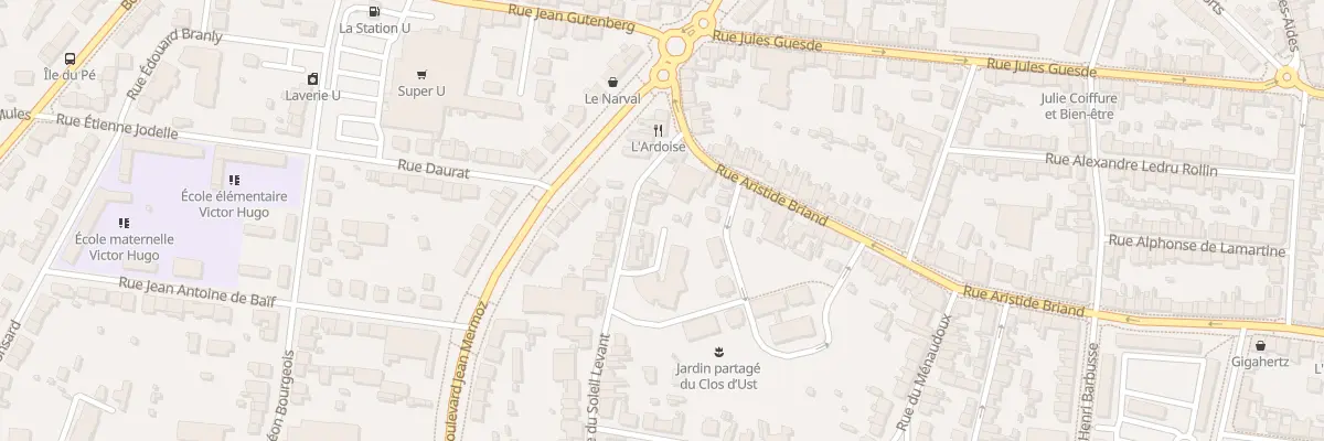 Plan du 36 Rue du Soleil Levant à Saint-Nazaire