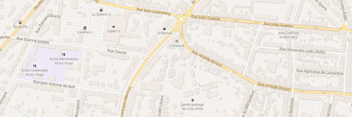 Plan du 40 Rue du Soleil Levant à Saint-Nazaire