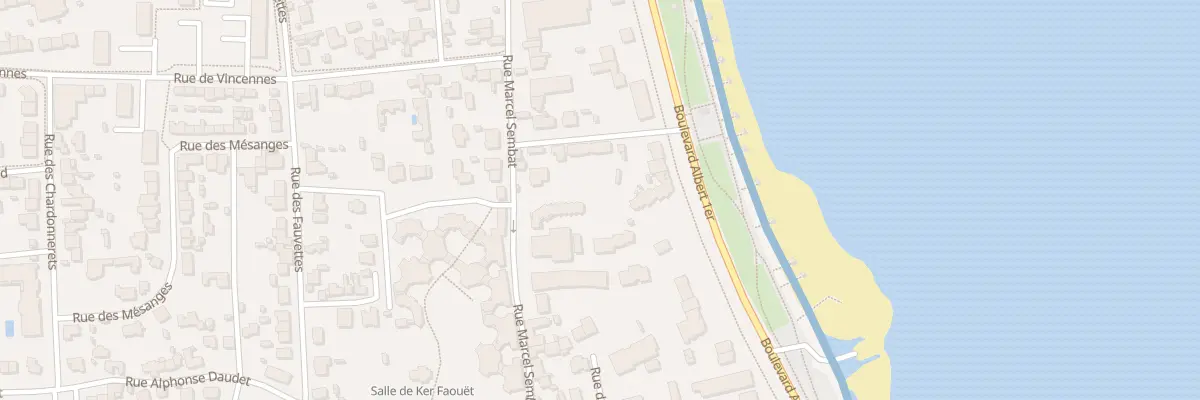 Plan du 26 Rue Marcel Sembat à Saint-Nazaire