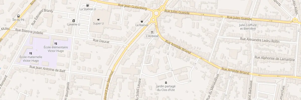 Plan du 38 Rue du Soleil Levant à Saint-Nazaire