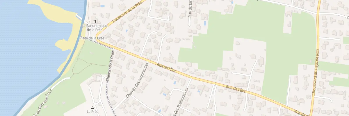Plan du 34 Rue de l’Ilôt à La Plaine-sur-Mer