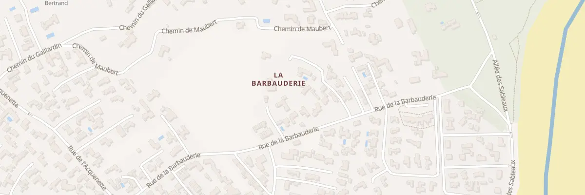 Plan du 51 Rue de la Barbauderie à Noirmoutier-en-l’Île