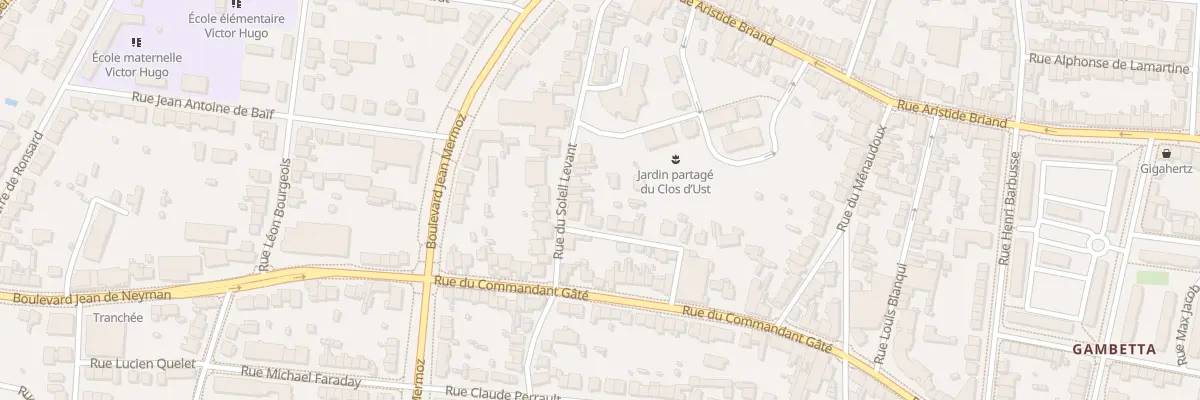 Plan du 10 Rue du Soleil Levant à Saint-Nazaire