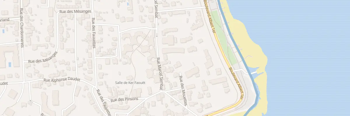 Plan du 20 Rue Marcel Sembat à Saint-Nazaire