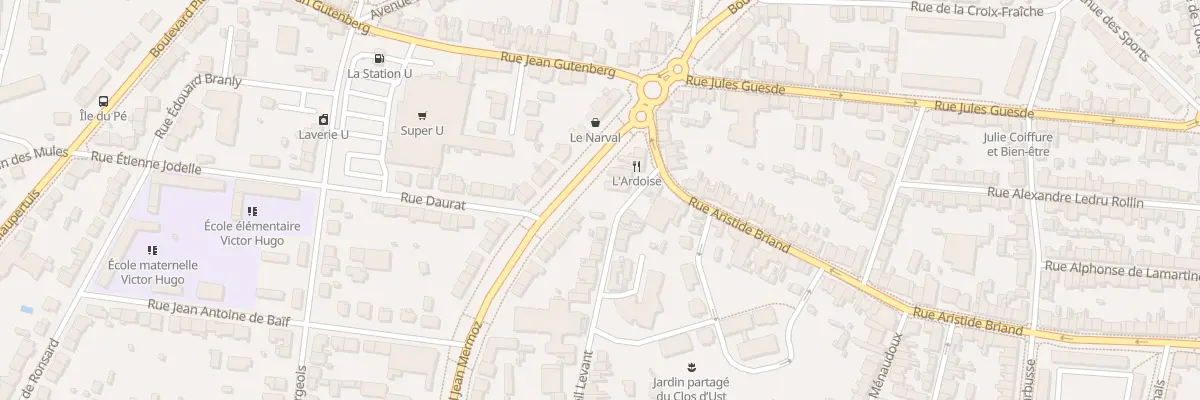 Plan du 35 Rue du Soleil Levant à Saint-Nazaire
