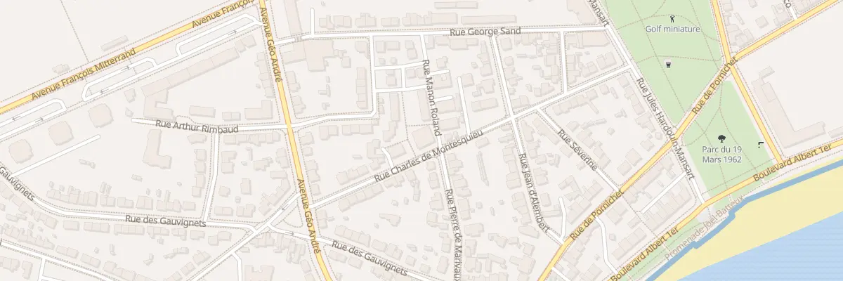 Plan du 1 Rue Manon Roland à Saint-Nazaire
