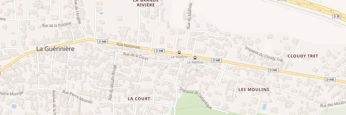 Plan du 60 Rue Nationale à La Guérinière