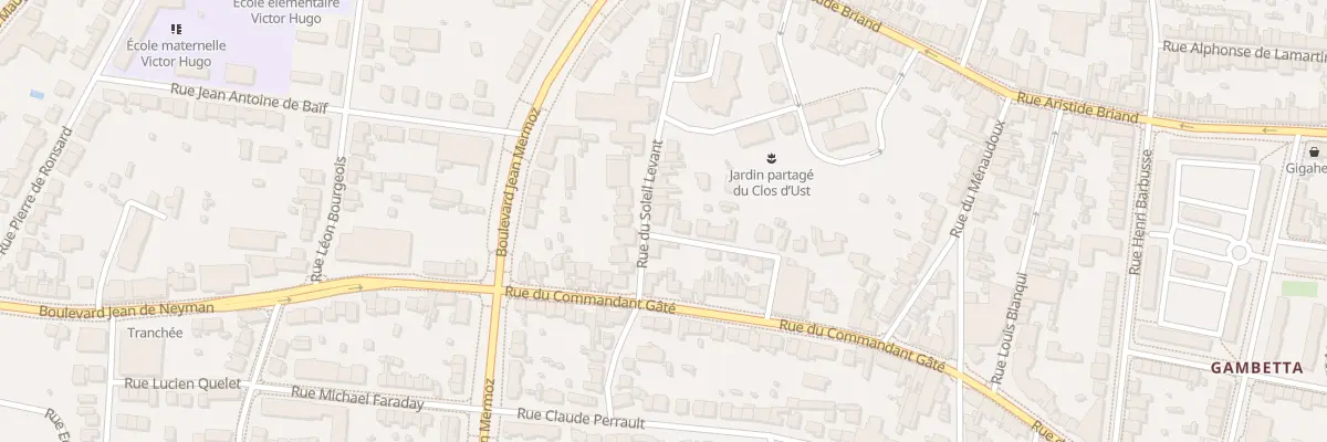 Plan du 8 Rue du Soleil Levant à Saint-Nazaire