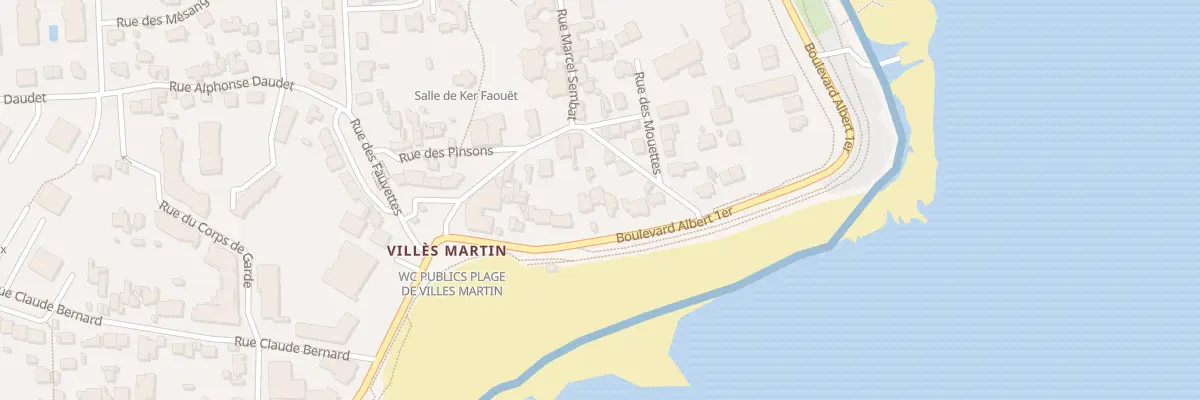 Plan du 90 Bd Albert 1er à Saint-Nazaire