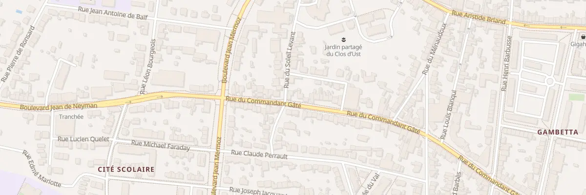 Plan du 2 Rue du Soleil Levant à Saint-Nazaire