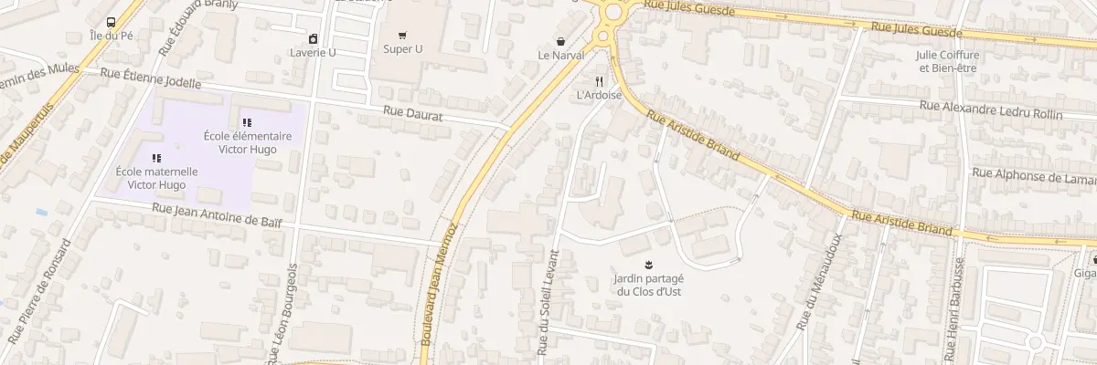 Plan du 23 Rue du Soleil Levant à Saint-Nazaire