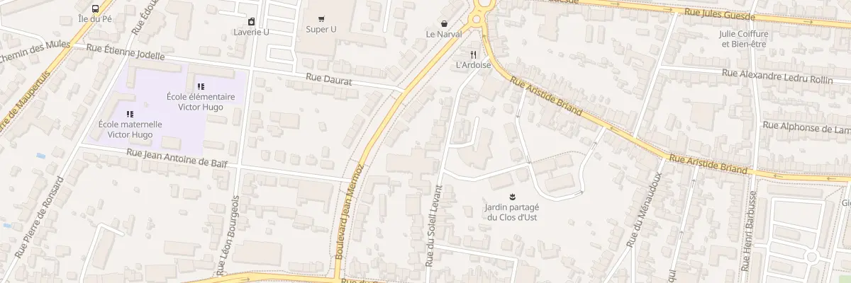 Plan du 21 Rue du Soleil Levant à Saint-Nazaire