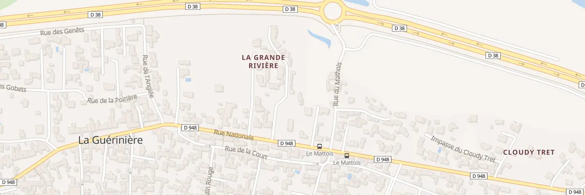 Plan du 87 Rue Nationale à La Guérinière