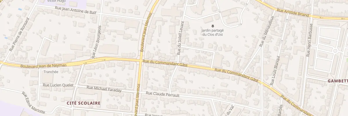 Plan du 106 Rue du Cdt Gustave Gate à Saint-Nazaire