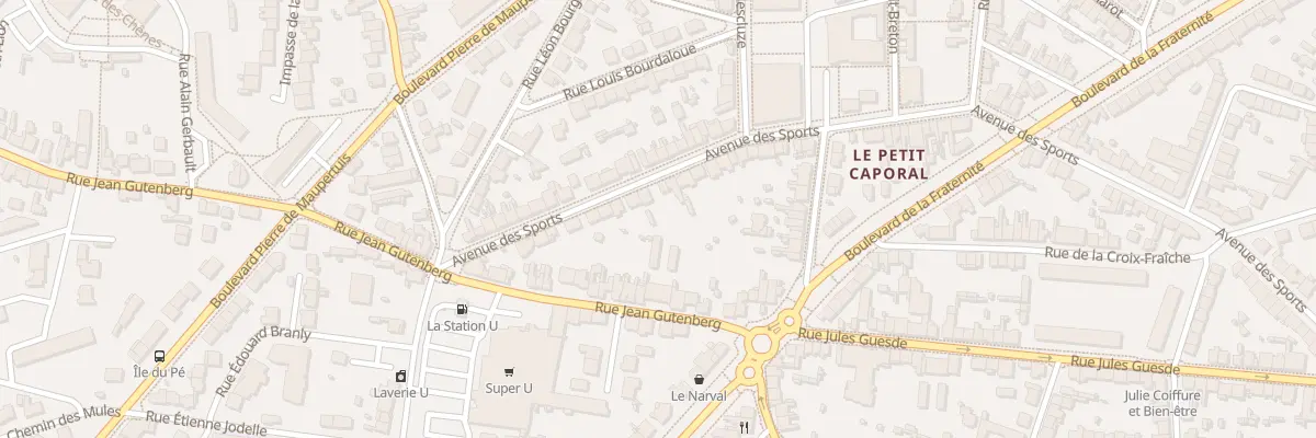 Plan du 113 Av des Sports à Saint-Nazaire