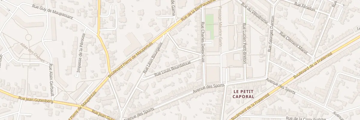 Plan du 8 Rue Louis Bourdaloue à Saint-Nazaire