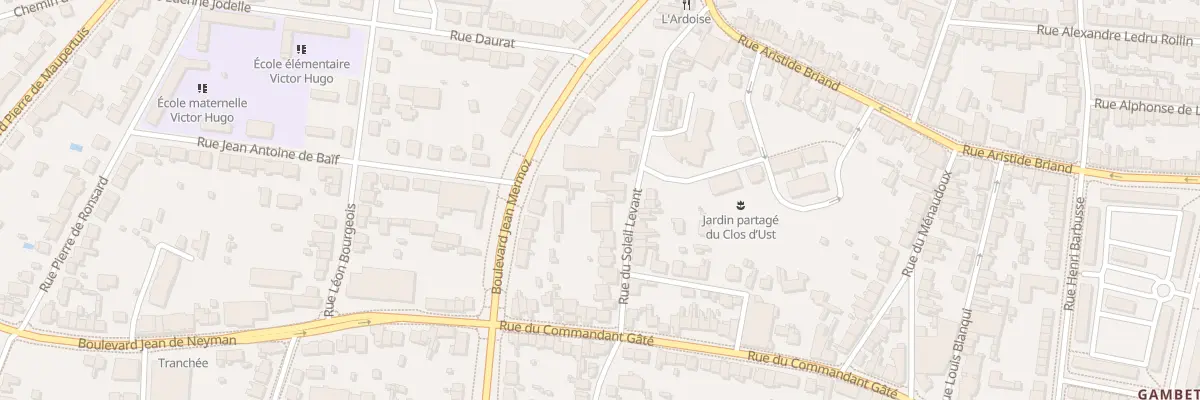 Plan du 17 Rue du Soleil Levant à Saint-Nazaire