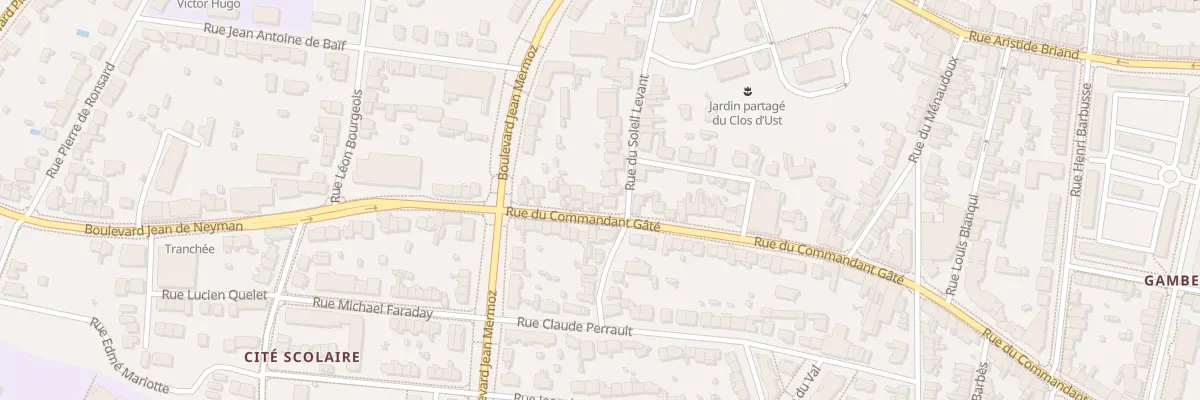 Plan du 108 Rue du Cdt Gustave Gate à Saint-Nazaire