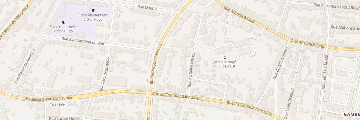 Plan du 15 Rue du Soleil Levant à Saint-Nazaire