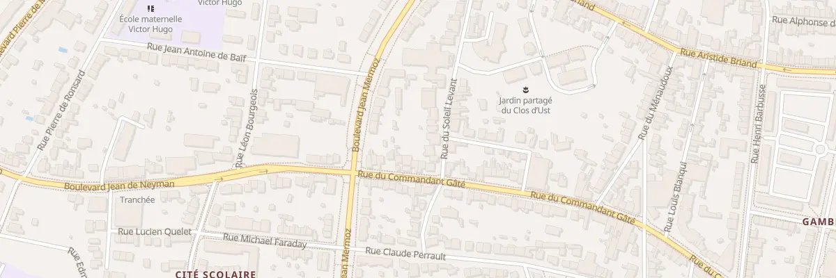 Plan du 5 Rue du Soleil Levant à Saint-Nazaire