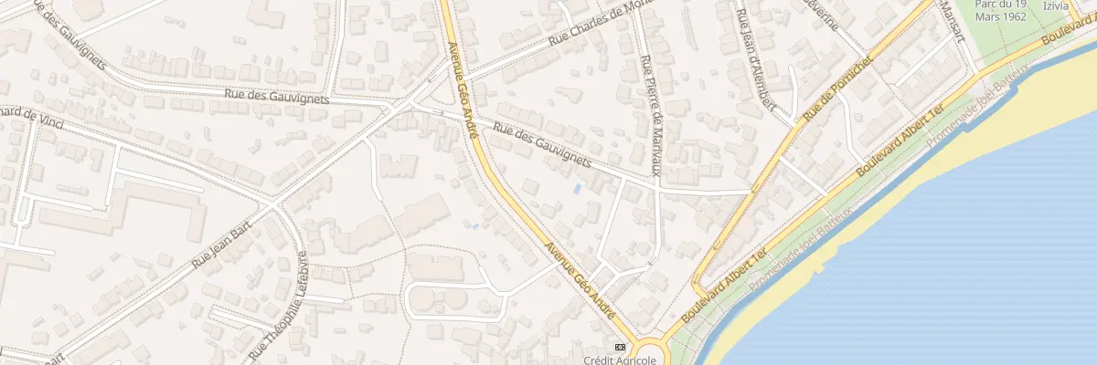 Plan du 21 Rue des Gauvignets à Saint-Nazaire