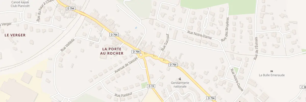 Plan du 69 Rue de l’Abbaye à Plancoët