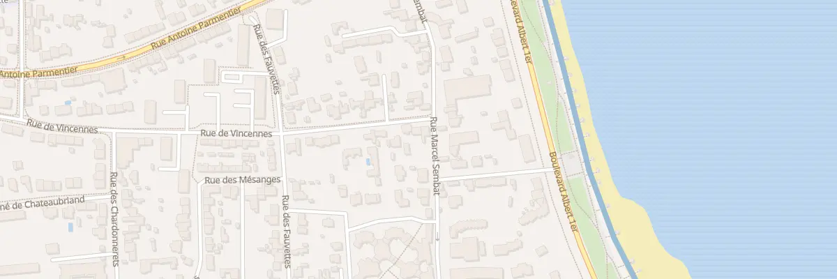 Plan du 1 Rue de Vincennes à Saint-Nazaire
