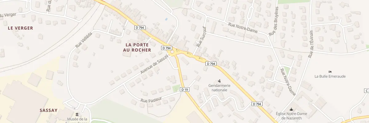 Plan du 58 Rue de l’Abbaye à Plancoët