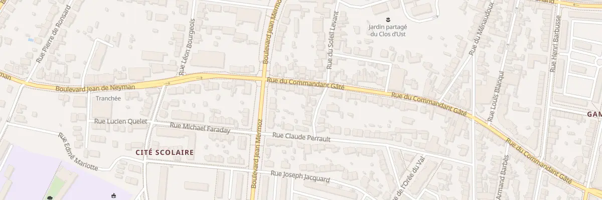 Plan du 85 Rue du Cdt Gustave Gate à Saint-Nazaire