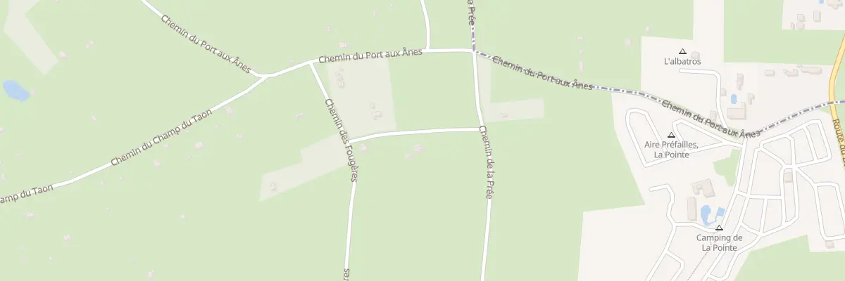 Plan du 6066 Che des Fougeres à Préfailles