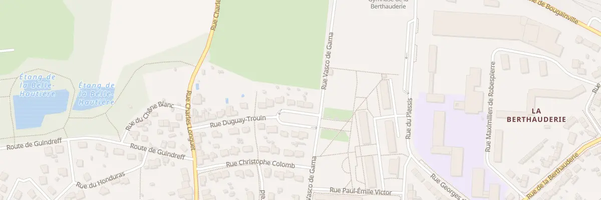 Plan du 25 Rue René Duguay-Trouin à Saint-Nazaire