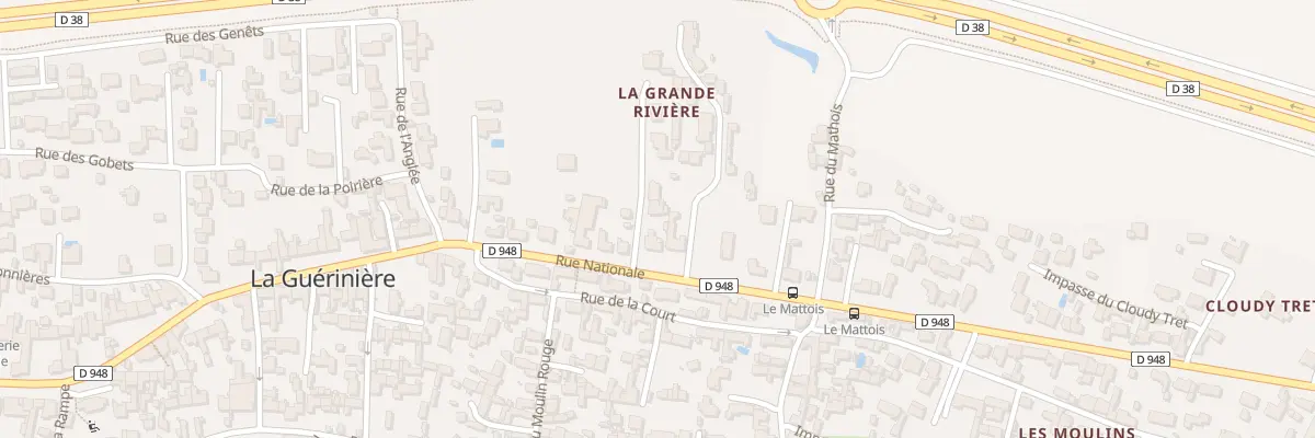 Plan du 77A Rue Nationale à La Guérinière