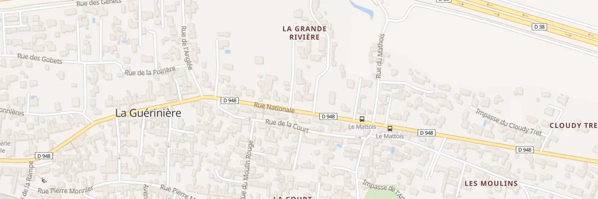 Plan du 77 Rue Nationale à La Guérinière
