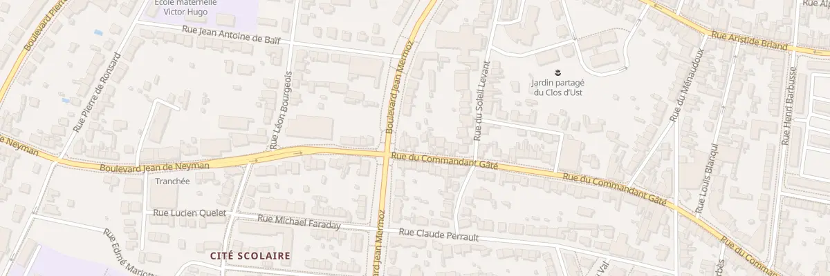 Plan du 116 Rue du Cdt Gustave Gate à Saint-Nazaire