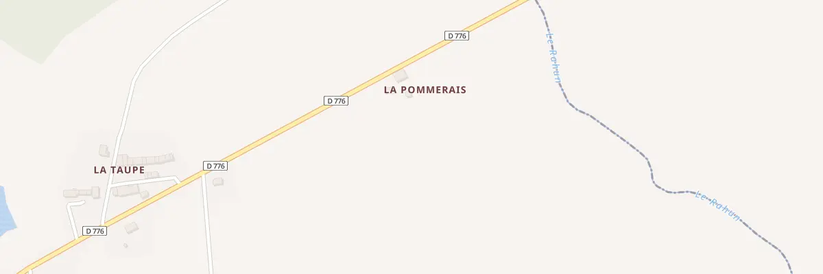 Plan du 5123 Le Point du Jour à Réminiac