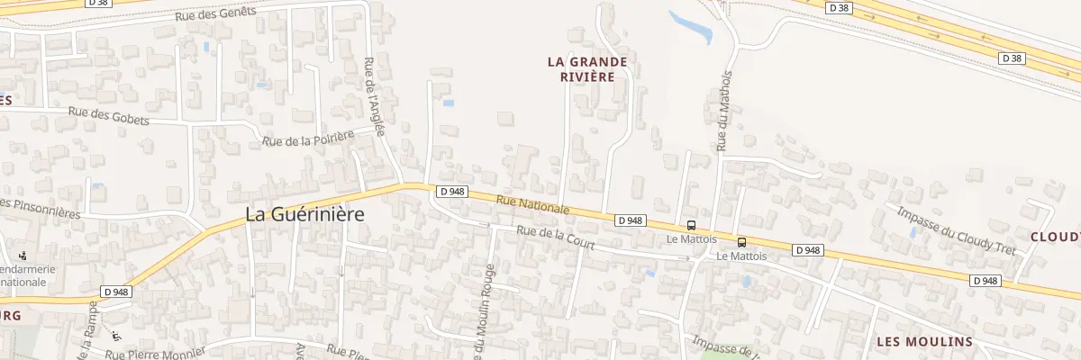 Plan du 73 Rue Nationale à La Guérinière