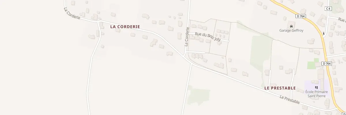 Plan du 1 La Corderie à Peillac