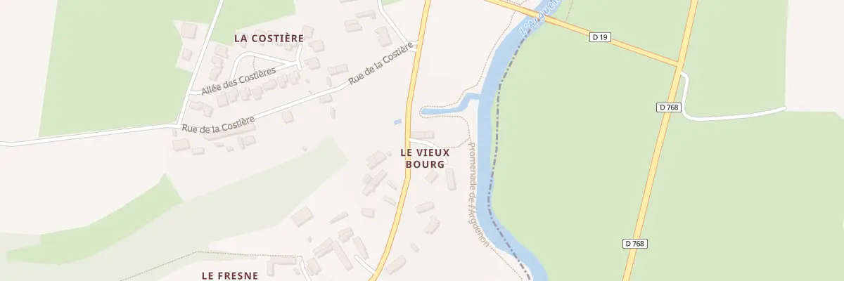 Plan du 1 Le Vieux Bourg à Saint-Lormel