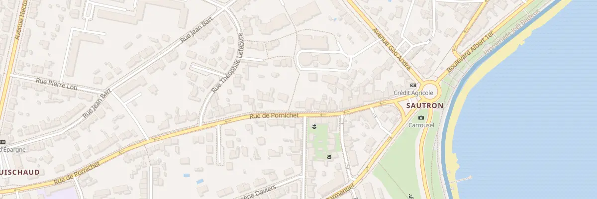 Plan du 204B Rue de Pornichet à Saint-Nazaire