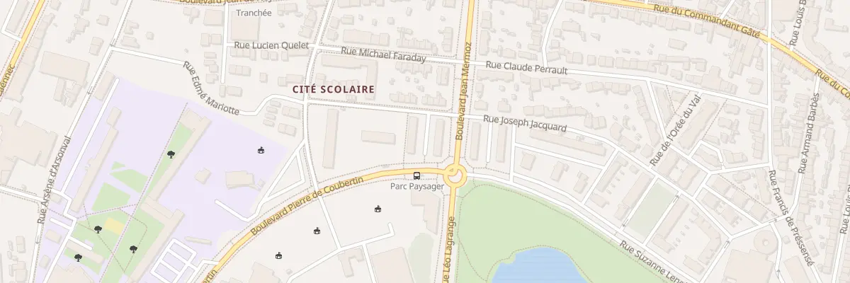 Plan du 1 Bd Jean Mermoz à Saint-Nazaire