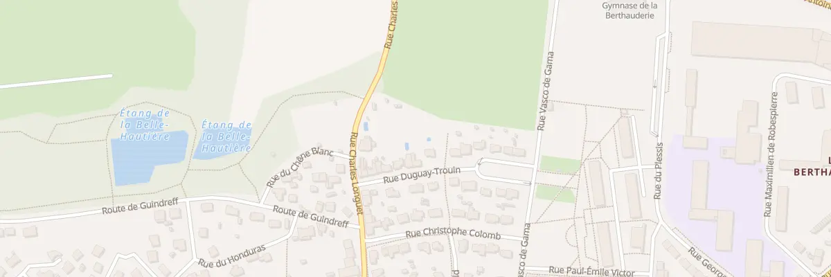 Plan du 13 Rue René Duguay-Trouin à Saint-Nazaire
