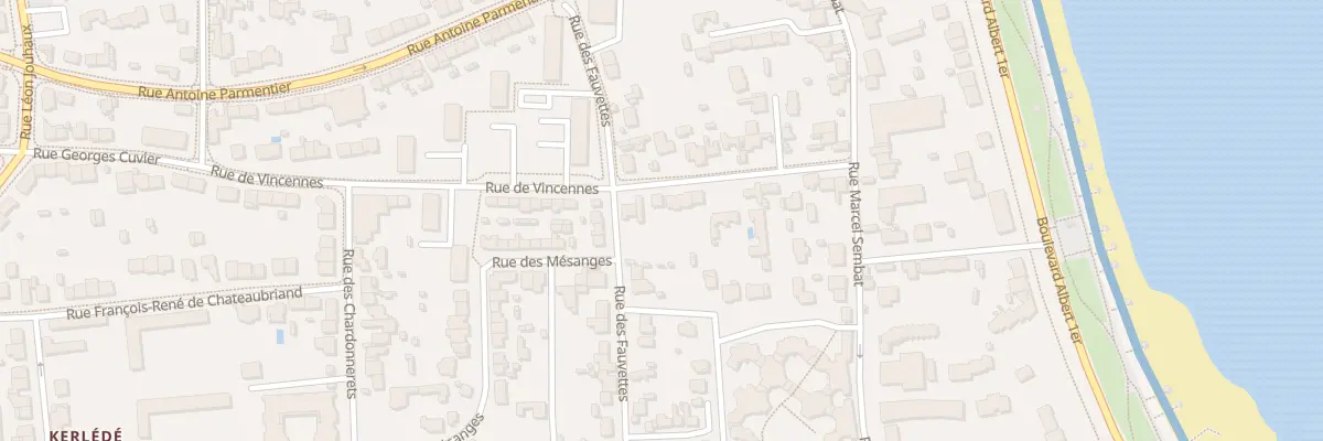 Plan du 19 Rue de Vincennes à Saint-Nazaire