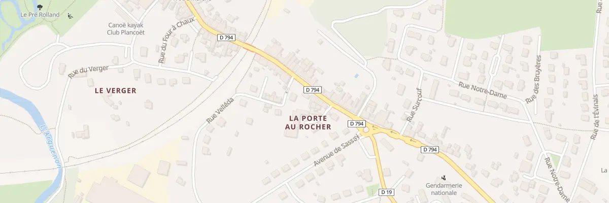 Plan du 50 Rue de l’Abbaye à Plancoët